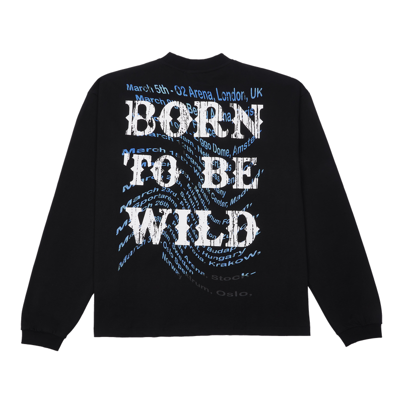 'Born to be wild' Long sleeve T-shirt