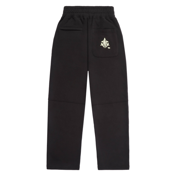 Charcoal Grey Logo-Print Jersey Bottoms