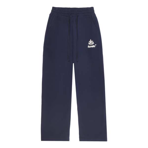 Eternal Compass navy logo pant