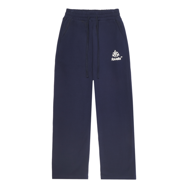 Eternal Compass navy logo pant