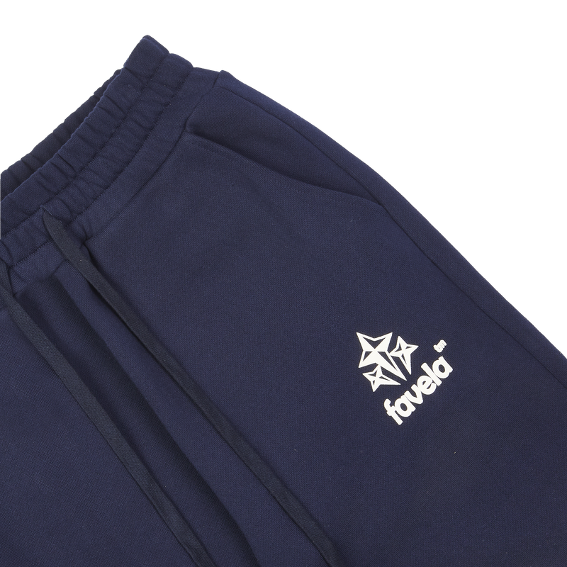 Eternal Compass navy logo pant