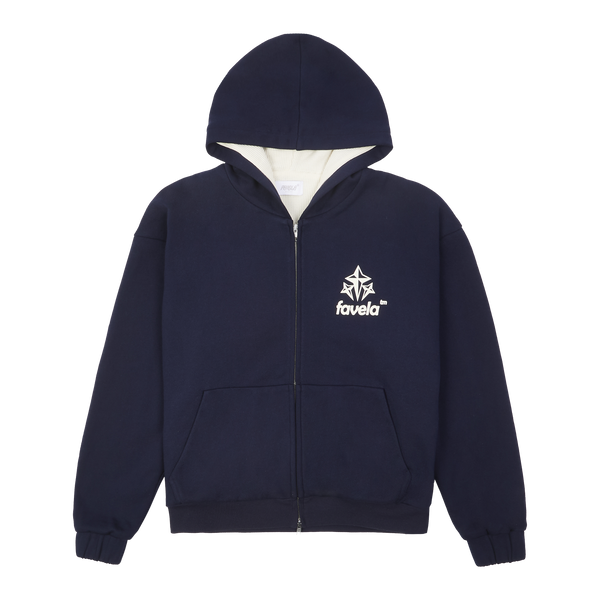 Eternal Compass navy logo hoodie