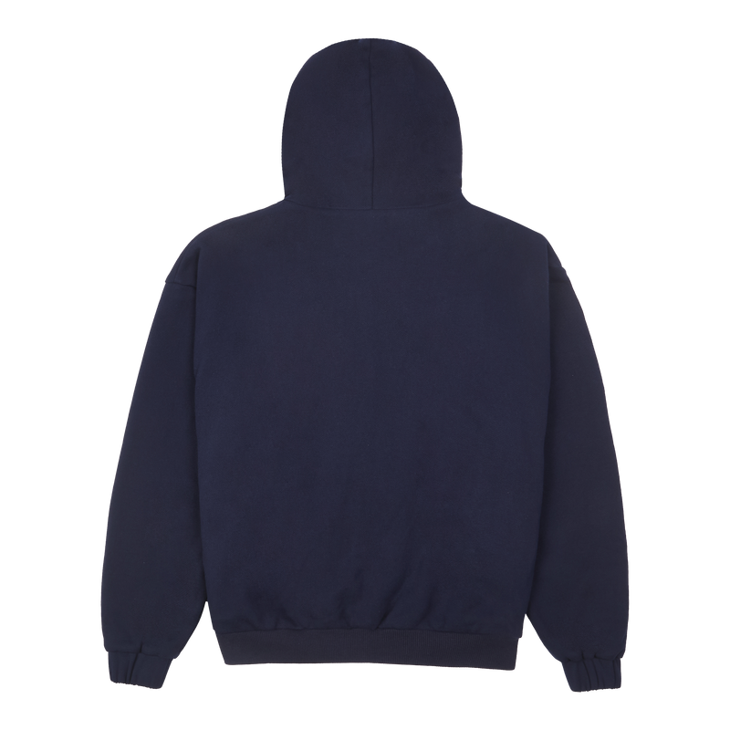 Eternal Compass navy logo hoodie