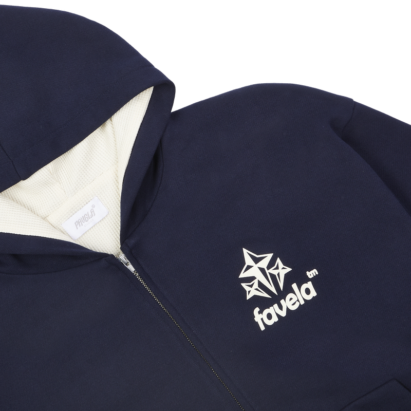 Eternal Compass navy logo hoodie