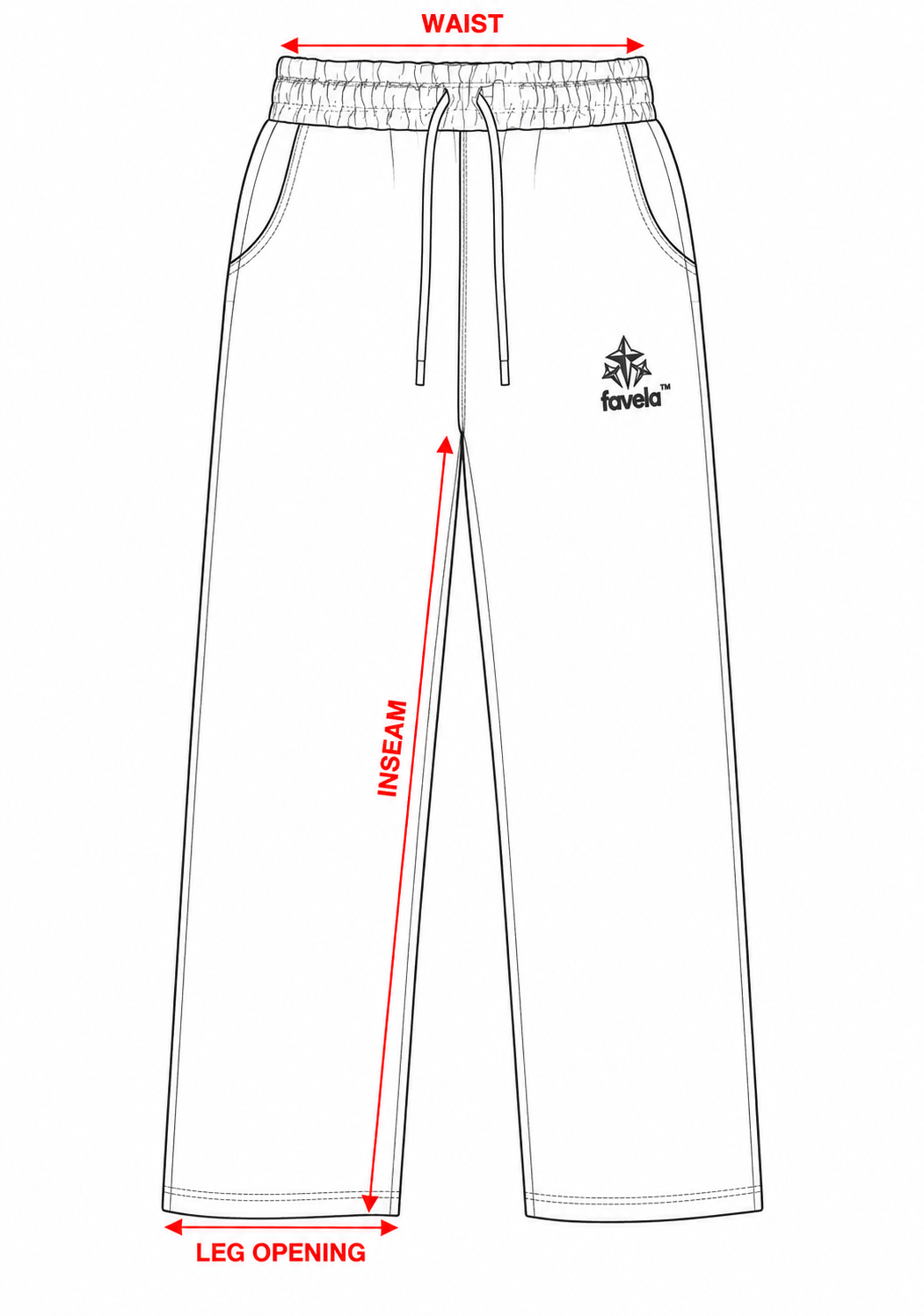 Grey Eternal Compass logo pant