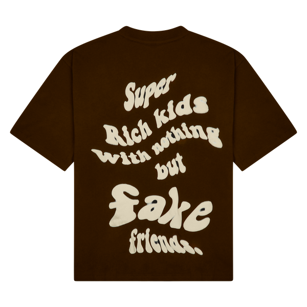 Volume OX: Super Rich Kids T-shirt Brown